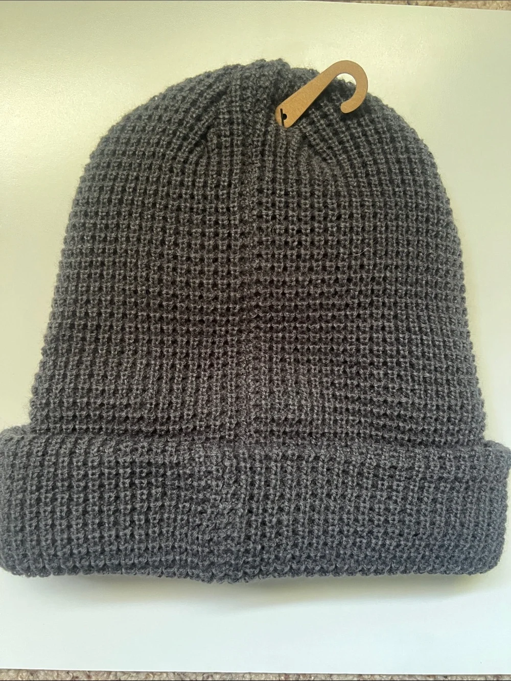 Thermal Beanie Fur Lined Gray Gerry NWT